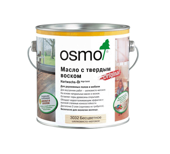 OSMO масло цветное прозрачное интенсив